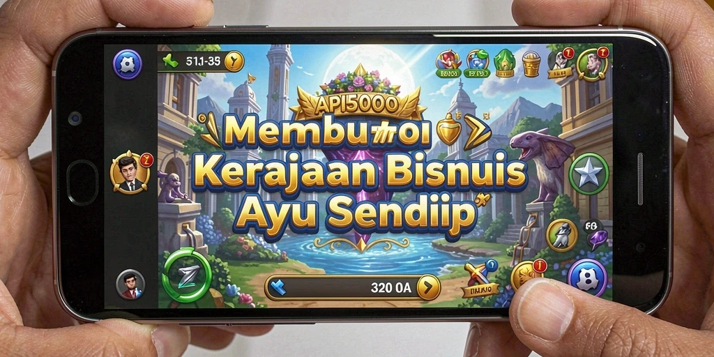 Tampilan screenshot menampilkan gameplay seru dalam membangun bisnis Tycoon.