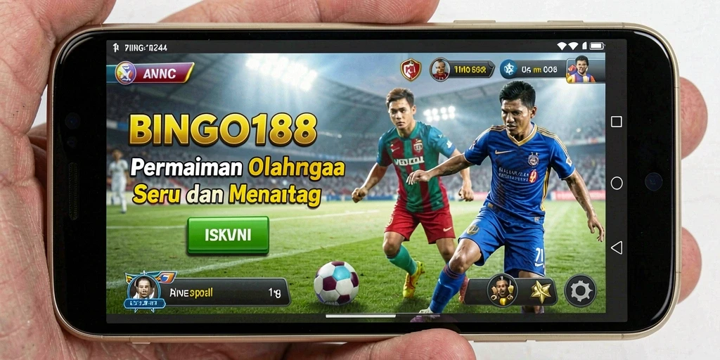 Tangkapan layar BINGO188 menampilkan aksi seru dalam permainan olahraga.