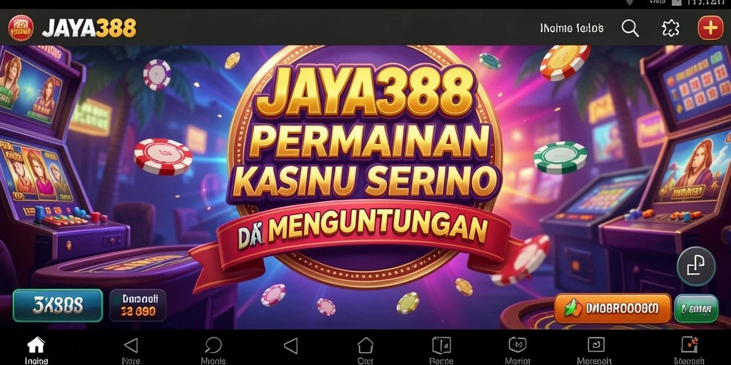 Tampilan menarik dari gameplay JAYA388 yang penuh keseruan.