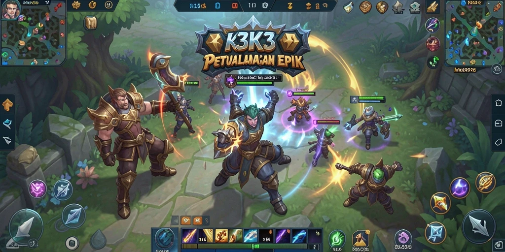 Tampilan gameplay MMORPG yang memukau di K3K3.