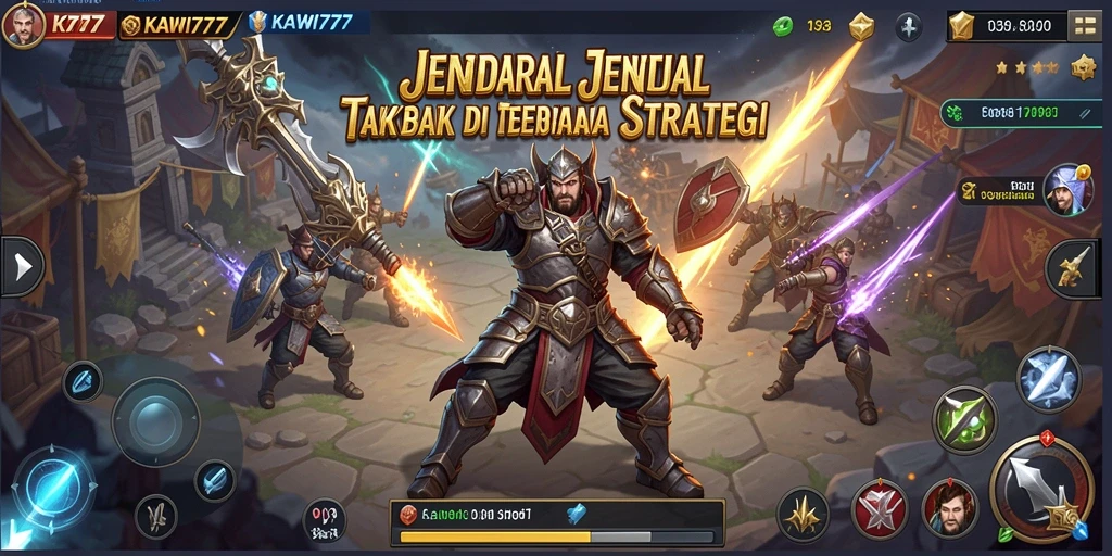 Tangkapan layar gameplay KAWI777 yang menggambarkan strategi yang mendebarkan.