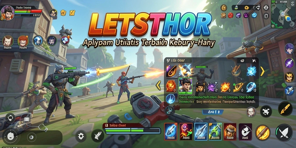 Tampilan antarmuka LETSTHOR yang sederhana dan fungsional.