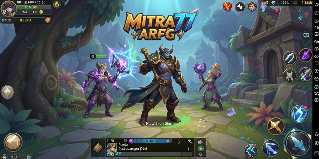 Screenshot gameplay menampilkan aksi seru dalam <strong>MITRA77</strong>.