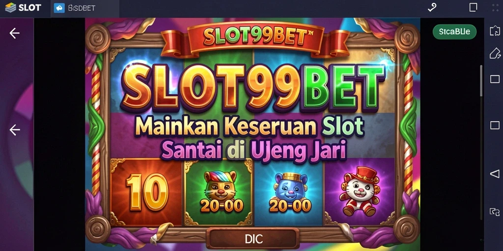 Tampilan menarik dari gameplay SLOT99BET yang penuh warna.