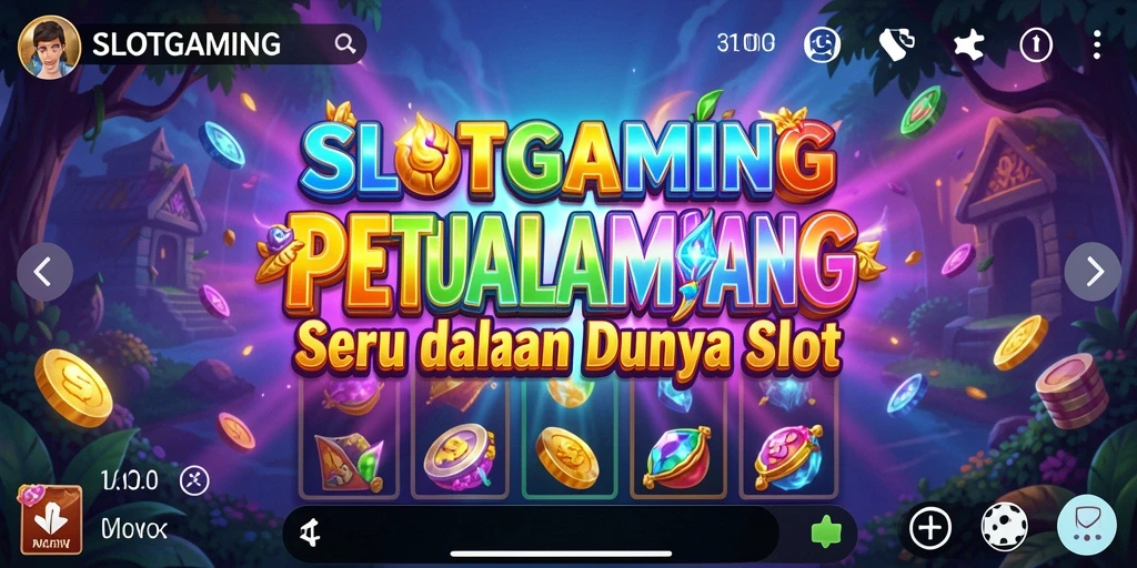 Tampilan visual menakjubkan dari gameplay SLOTGAMING yang penuh petualangan.