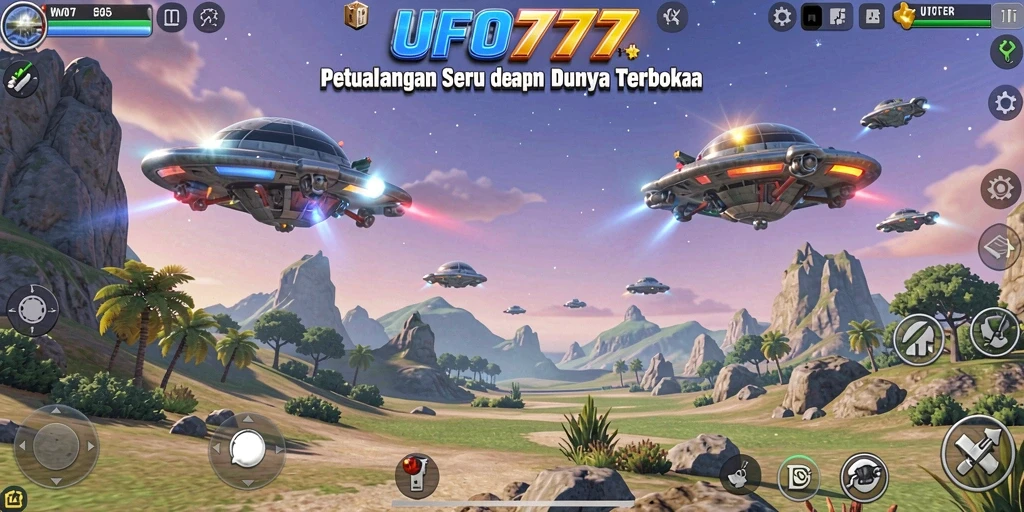 Gameplay menakjubkan di dunia terbuka UFO777