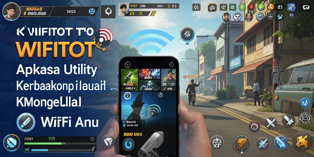 Tampilan antarmuka WIFITOTO yang modern dan mudah digunakan.